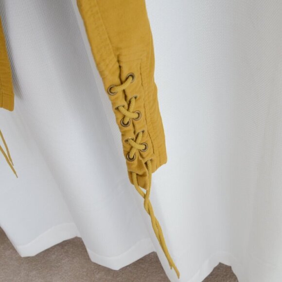 Vintage Laura Ashley Barrel Pants Jodhpur Lace Up Sz 4 - Picture 4 of 8